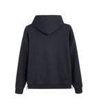 Brushed Cotton Hoodie - Black - PRSNCE