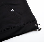 Brushed Cotton Hoodie - Black - PRSNCE