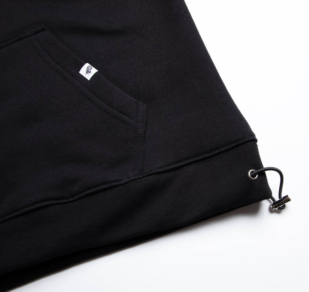 Brushed Cotton Hoodie - Black - PRESENCE AU