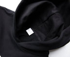 Brushed Cotton Hoodie - Black - PRSNCE