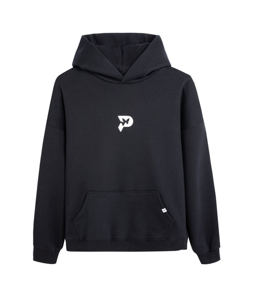 Brushed Cotton Hoodie - Black - PRESENCE AU