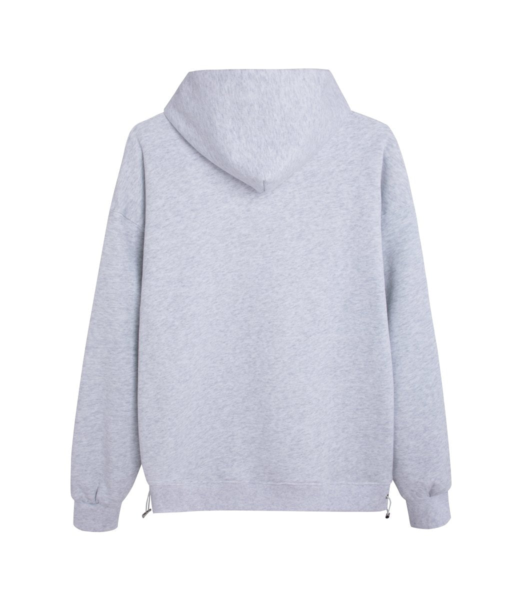 Brushed Cotton Hoodie - Oat Grey - PRESENCE AU