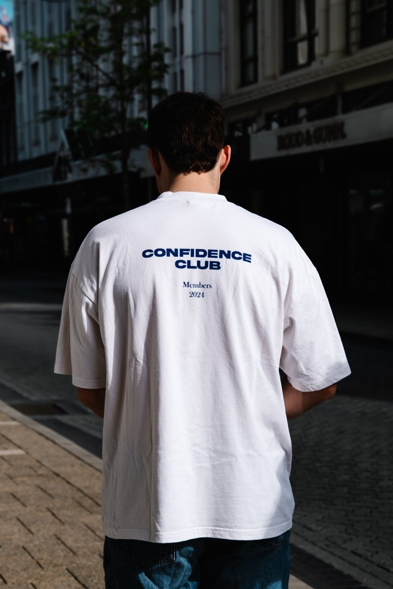 Confidence Club T - Off White - PRESENCE AU