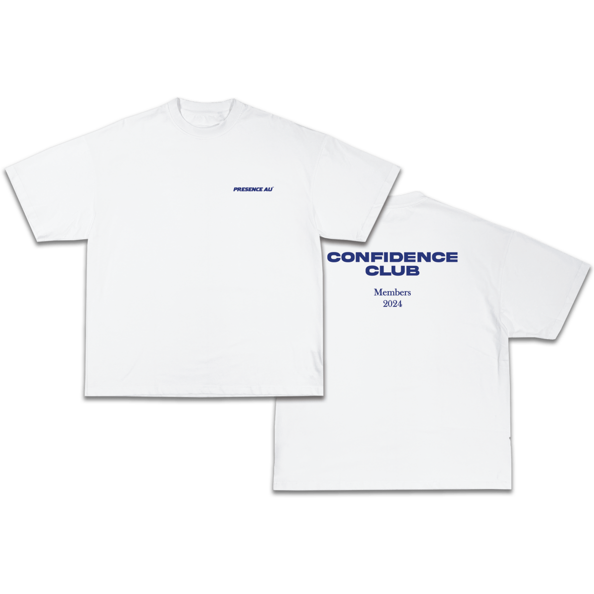 Confidence Club T - Off White - PRESENCE AU