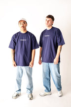 T - Navy - PRSNCE