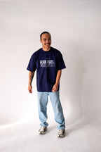 T - Navy - PRSNCE
