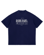 T - Navy - PRSNCE