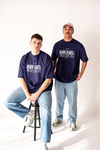 T - Navy - PRSNCE